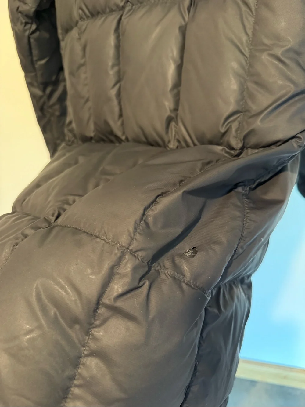 The North Face small hole